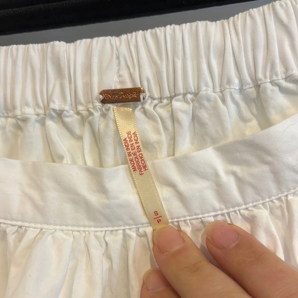 Free People Gaia white Skirt